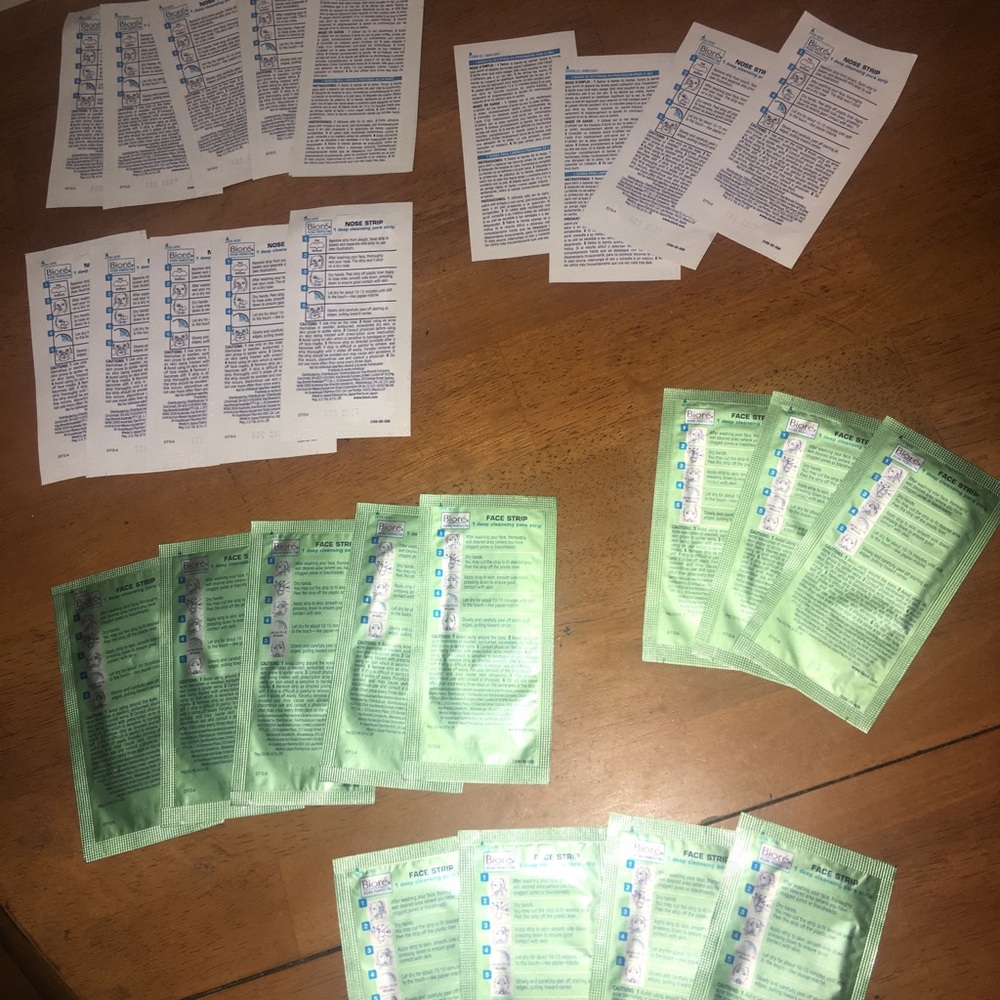 Biore Face & Nose strips